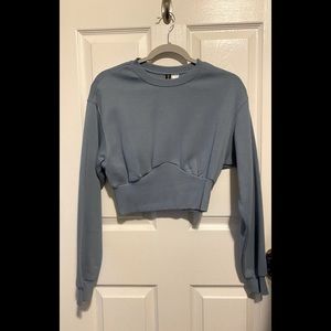 Divided by H&M Long Sleeve Crop Top